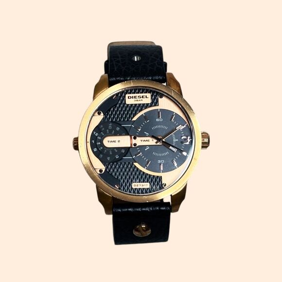Diesel Mini Daddy Rose Gold Watch - Picture 1 of 9